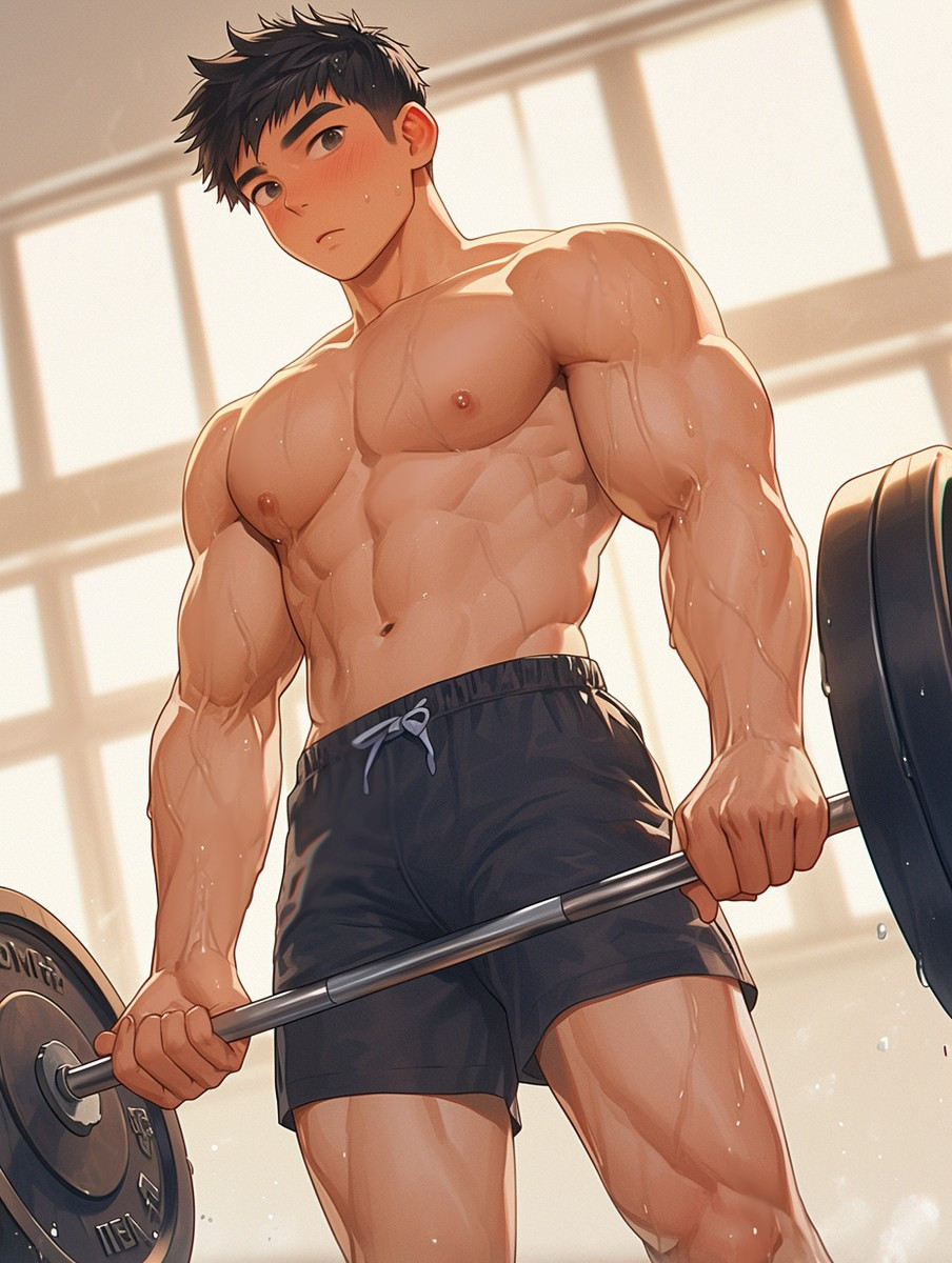Anh trai anime lực lưỡng 4