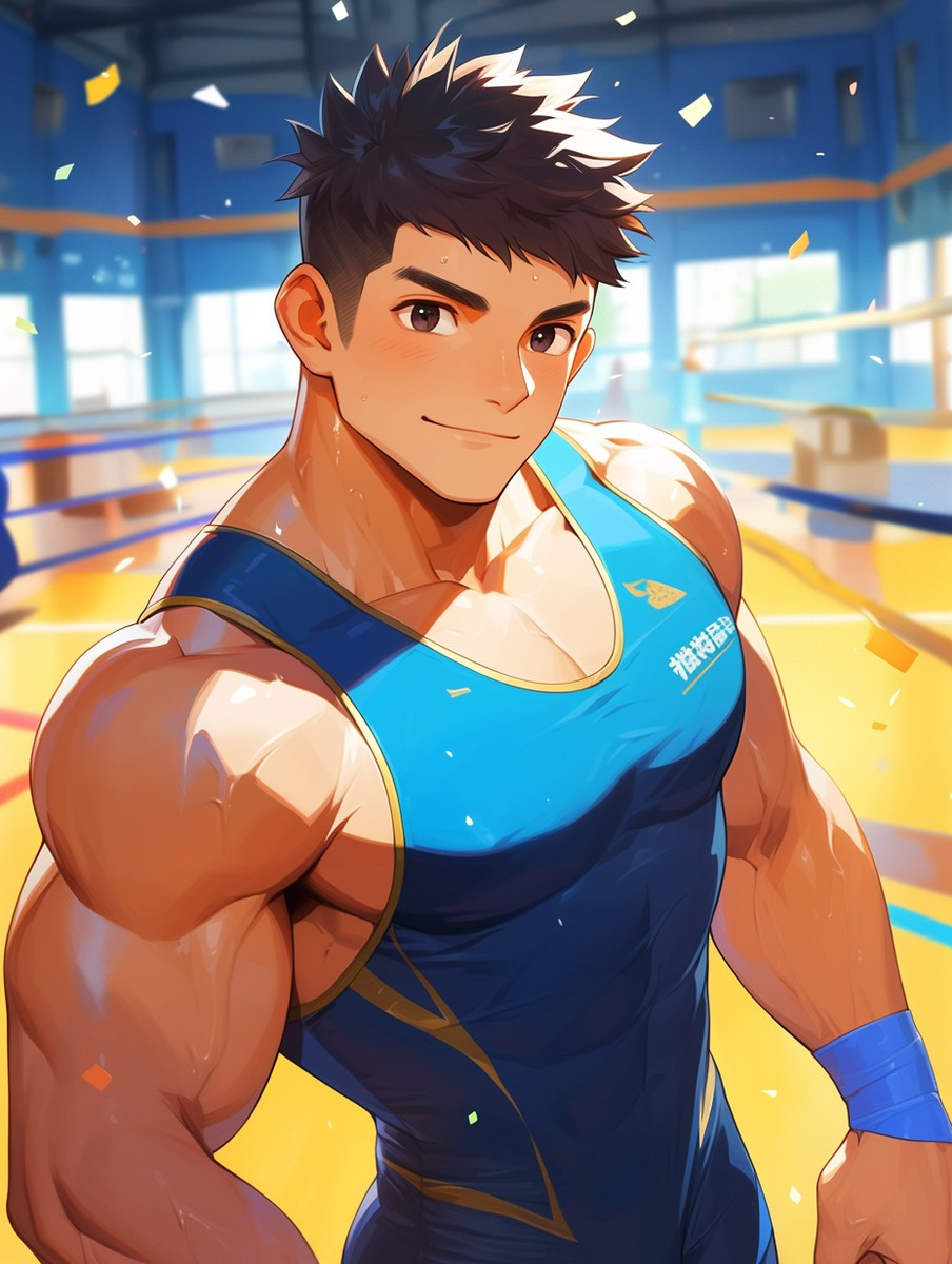 Anh trai anime lực lưỡng 6