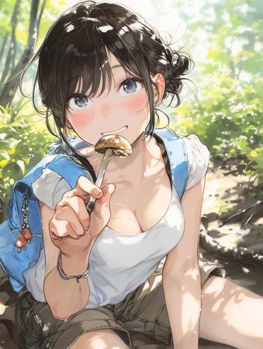 Anime girl quyến rũ