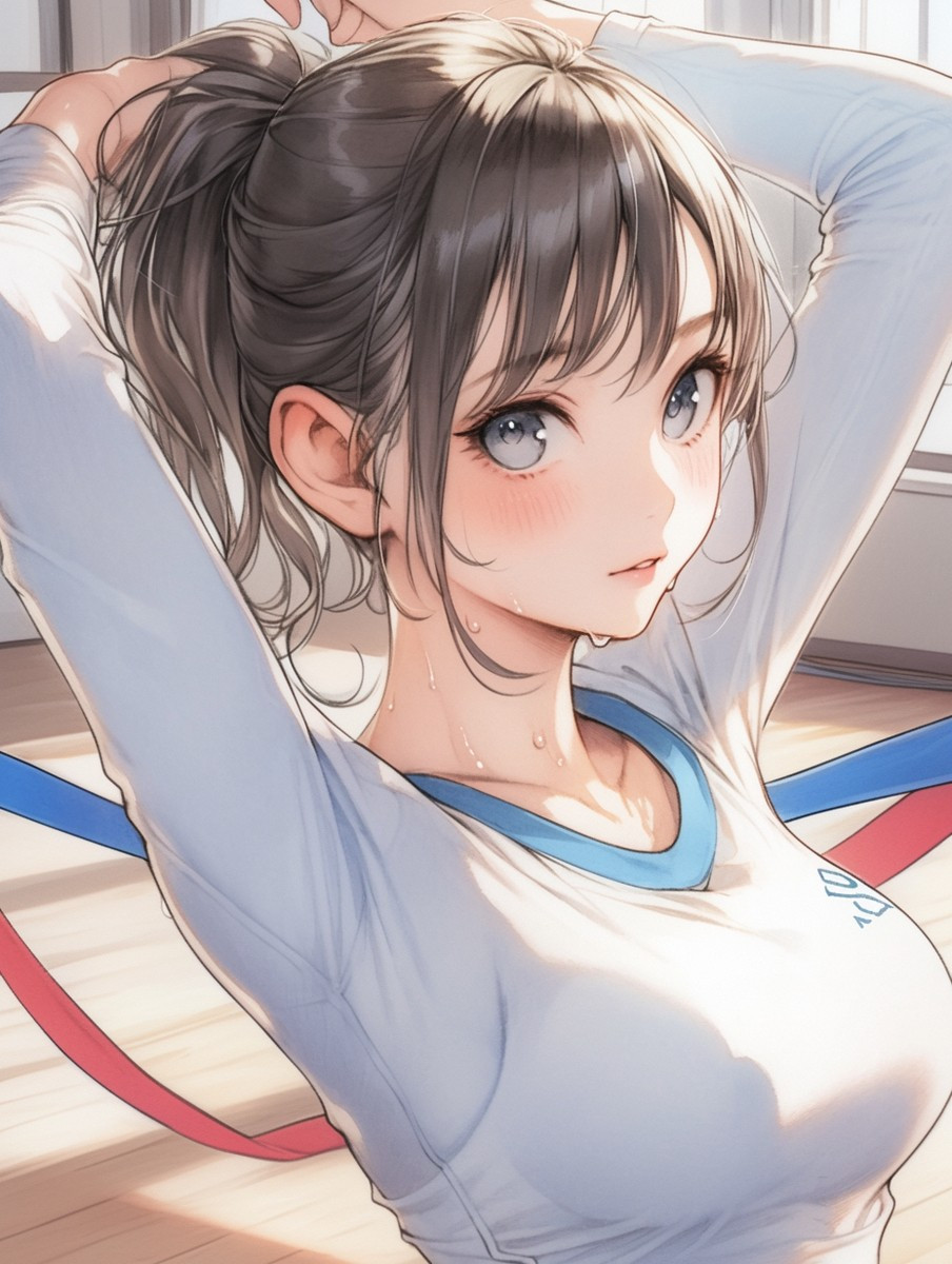 Anime Girl vui tươi