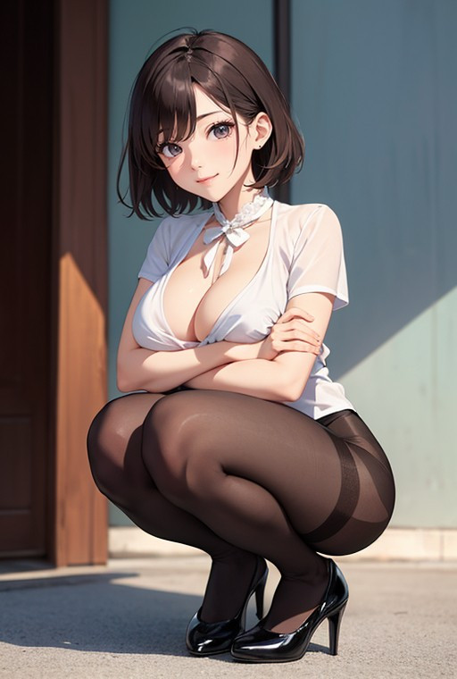 Anime nữ đáng yêu trong trang phục dễ thương
