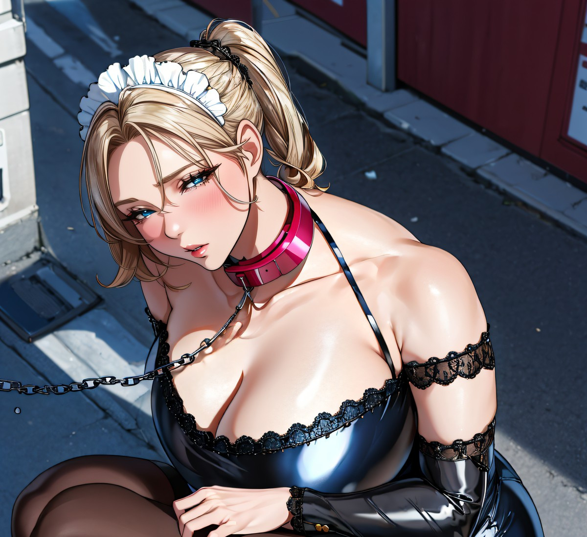 Anime nữ diện trang phục độc đáo