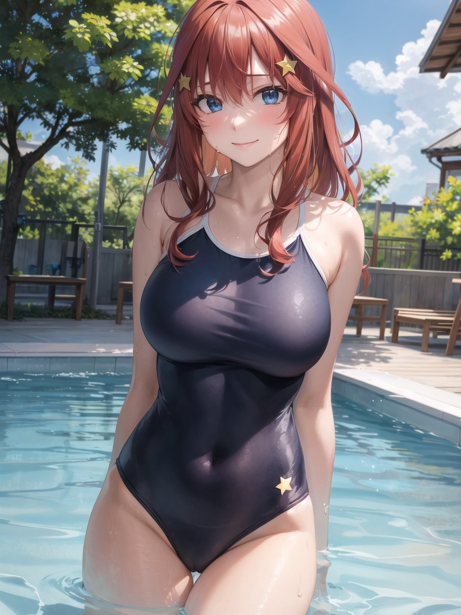 Anime nữ quyến rũ trong trang phục truyền thống