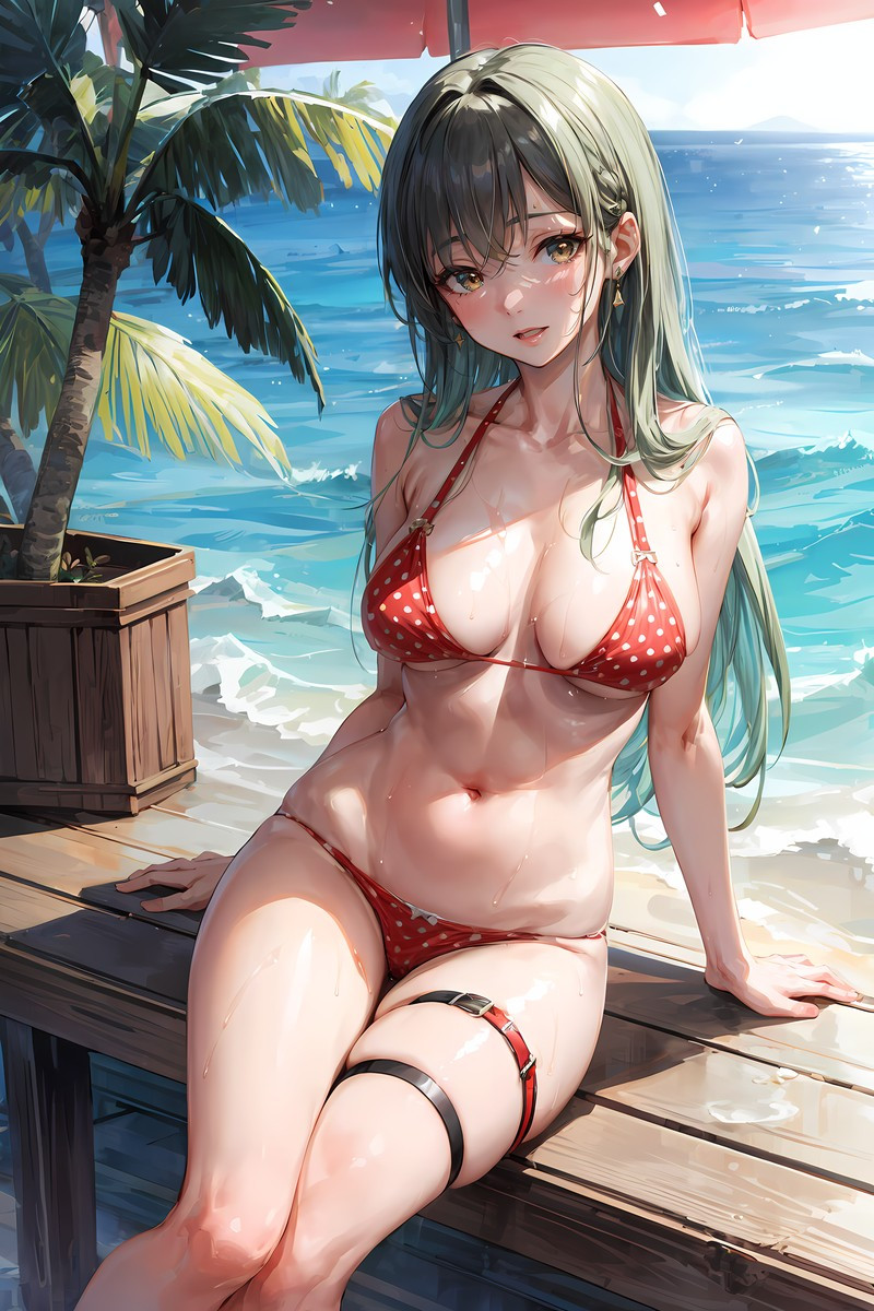 Anime nữ với phong cách lôi cuốn và quyến rũ