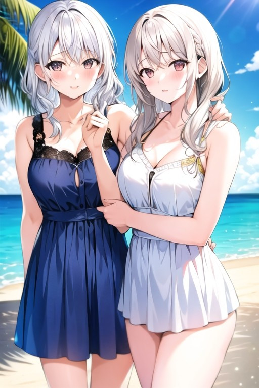 Anime nữ với phong cách thời trang đường phố