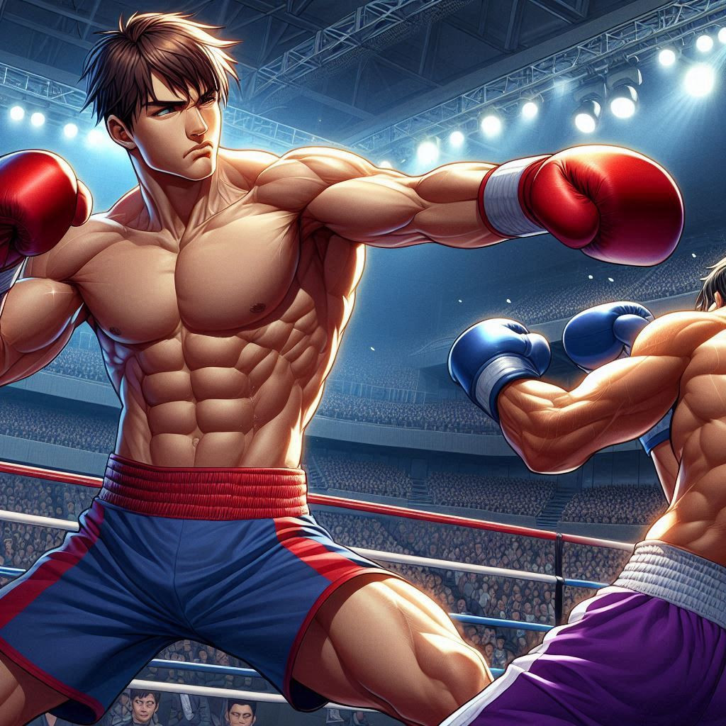 Anime trai lực lưỡng 1