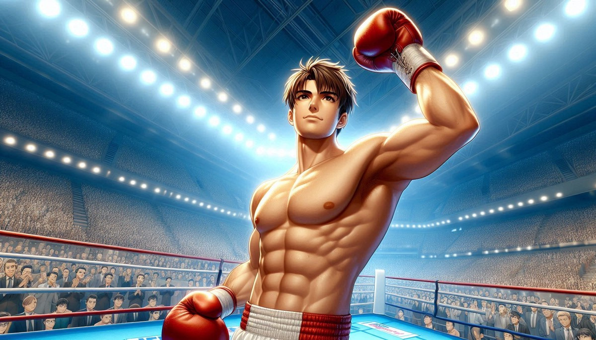 Anime trai lực lưỡng 8