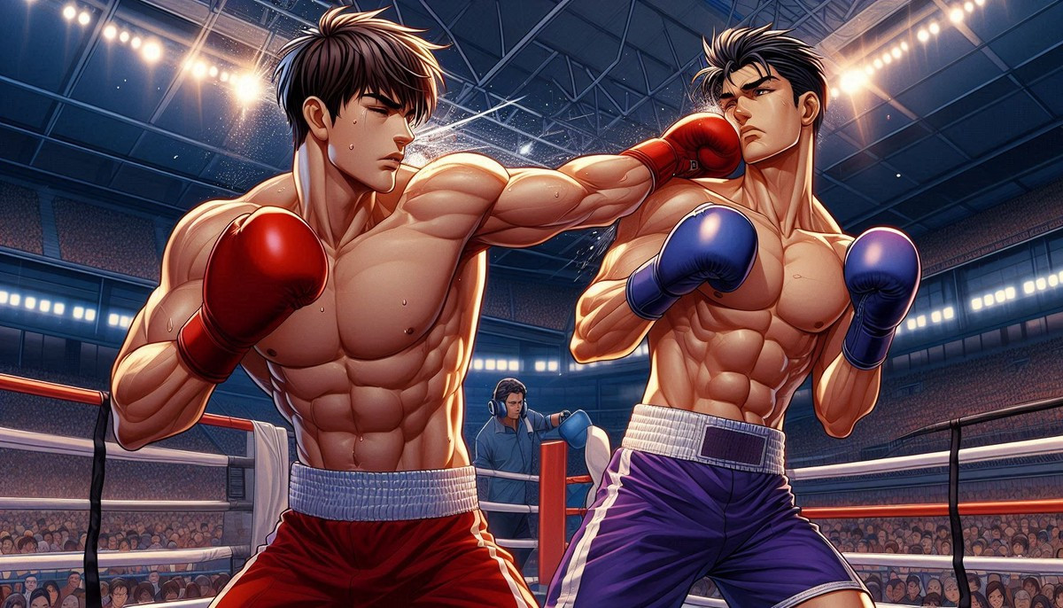 Anime trai lực lưỡng 9