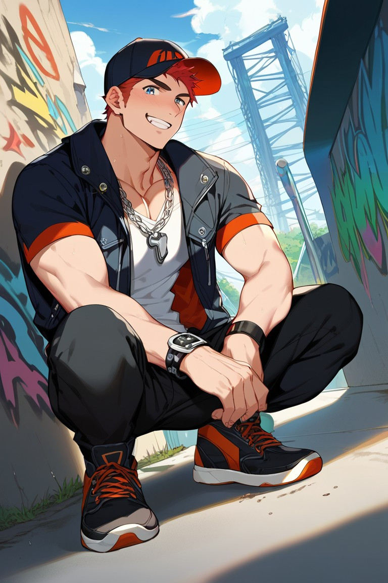 Chàng trai anime dễ thương