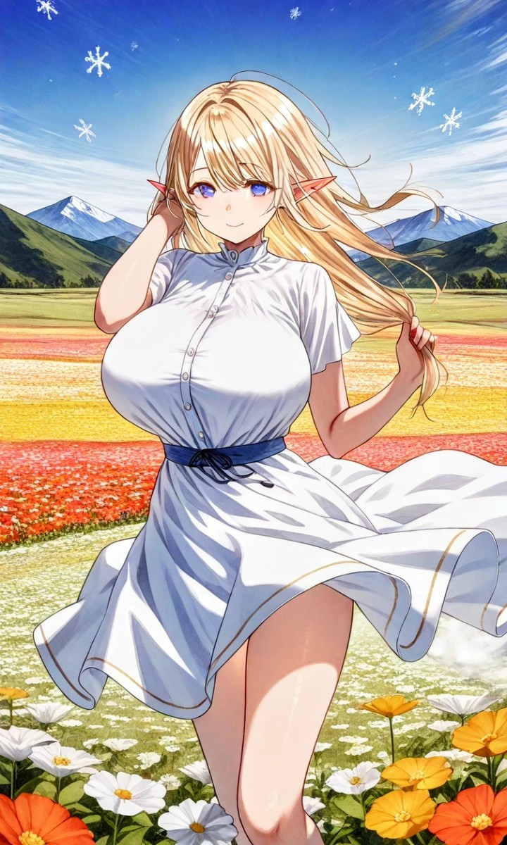 Cô gái Anime phong cách hiện đại