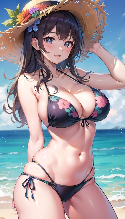 Cô gái Anime với trang phục thời trang