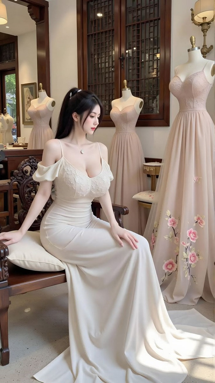 99+ Ảnh gái xinh mặc váy đẹp, duyên dáng &amp; quyến rũ