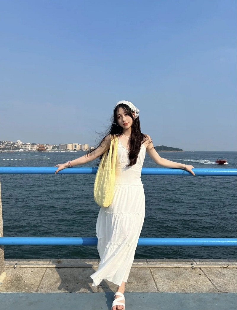 Chiêm ngưỡng 114+ ảnh gái xinh mặc váy trắng đẹp ngất ngây