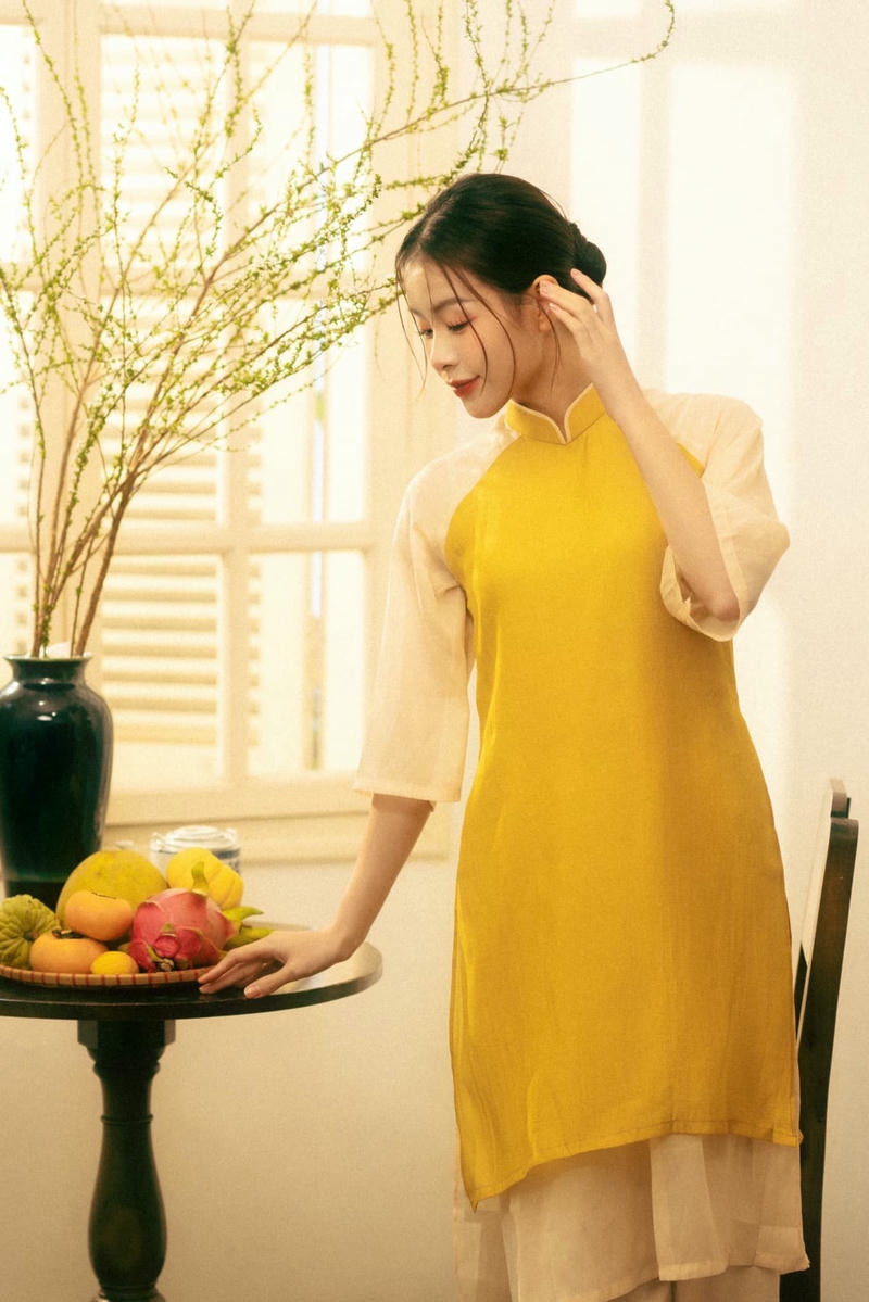 Tuyển tập 999+ ảnh gái xinh mặc áo dài vô cùng duyên dáng