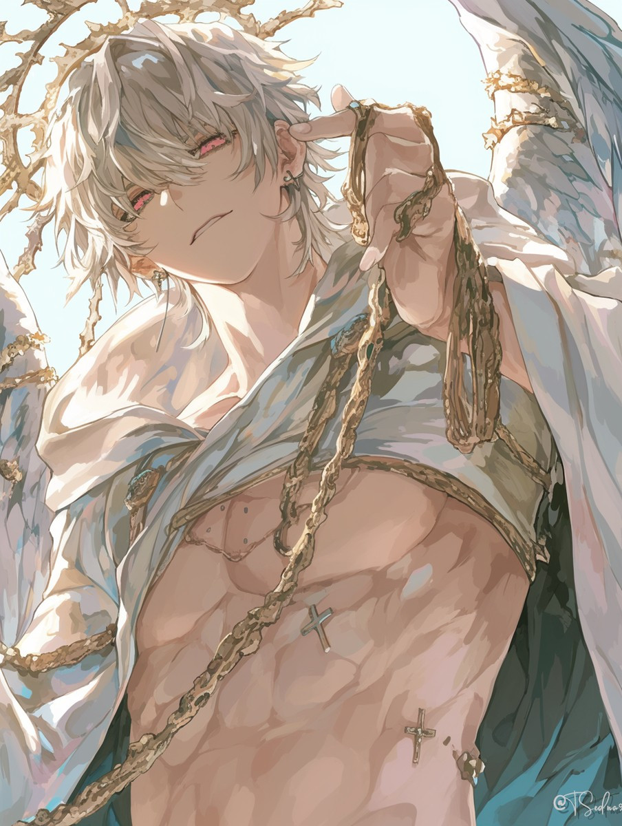 Hình nền anime chàng trai lực lưỡng 21