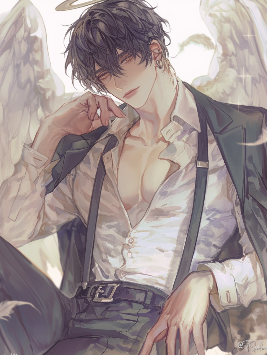 Hình nền anime chàng trai lực lưỡng 23