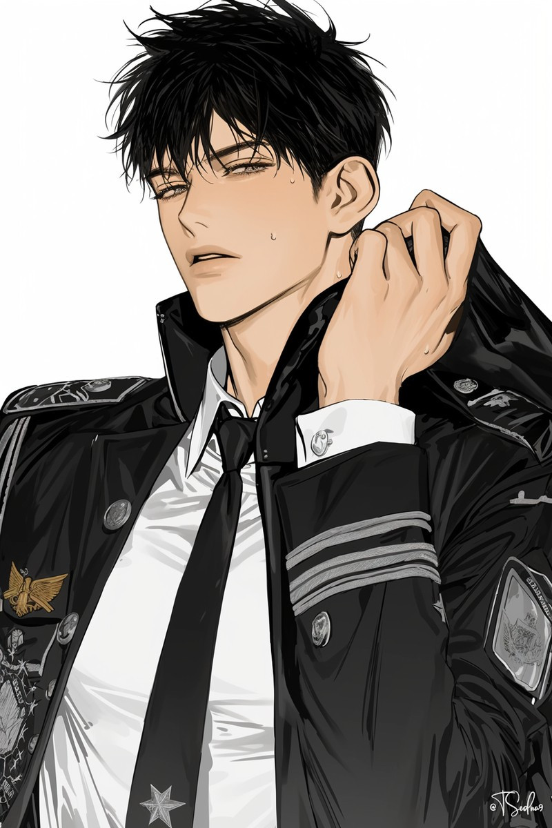 Hình nền anime chàng trai lực lưỡng 37