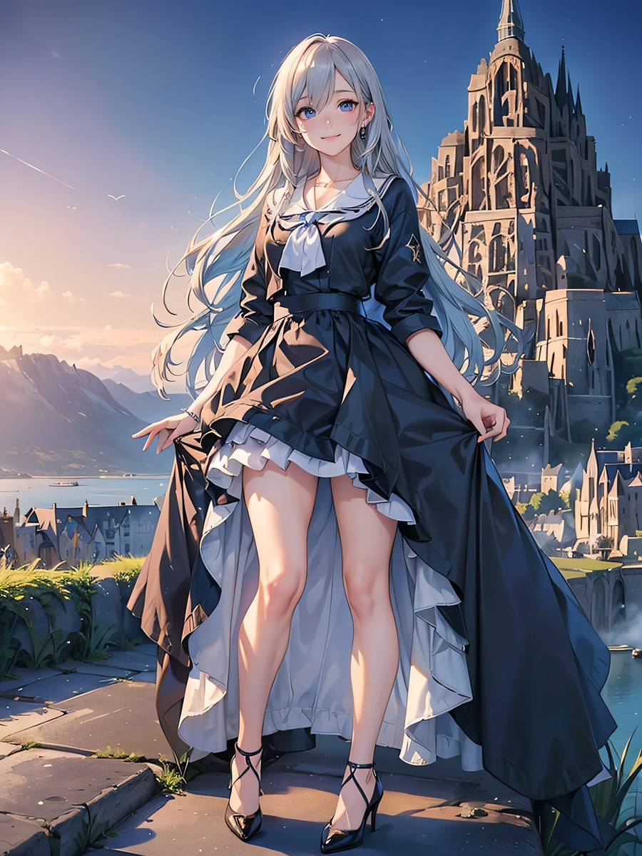 Hình nền Anime cô gái xinh đẹp