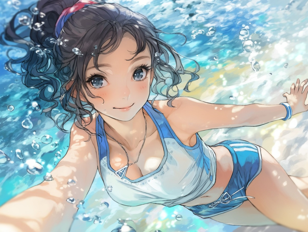 Hình nền Anime của một hotgirl phong cách