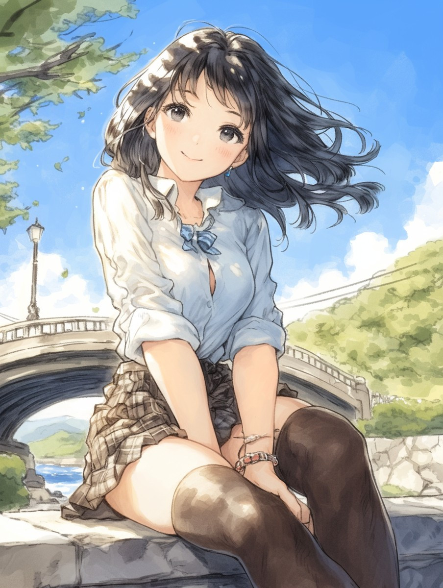 Hình nền Anime hotgirl 16