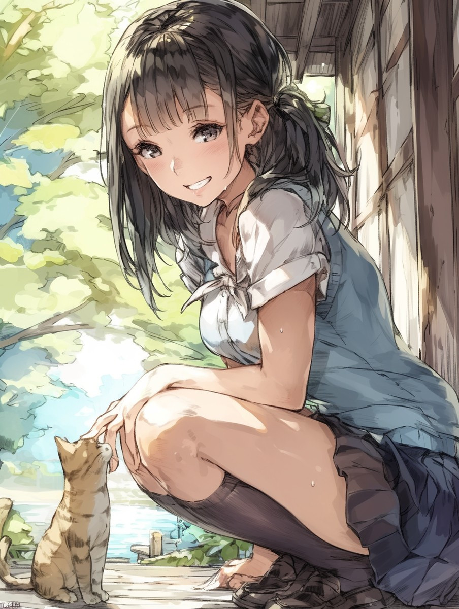 Hình nền Anime hotgirl 3