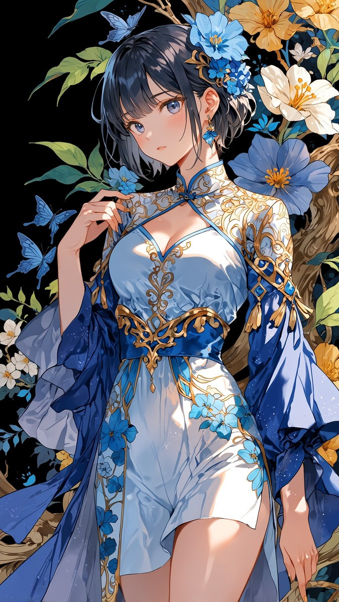 Hình nền anime hotgirl xinh đẹp