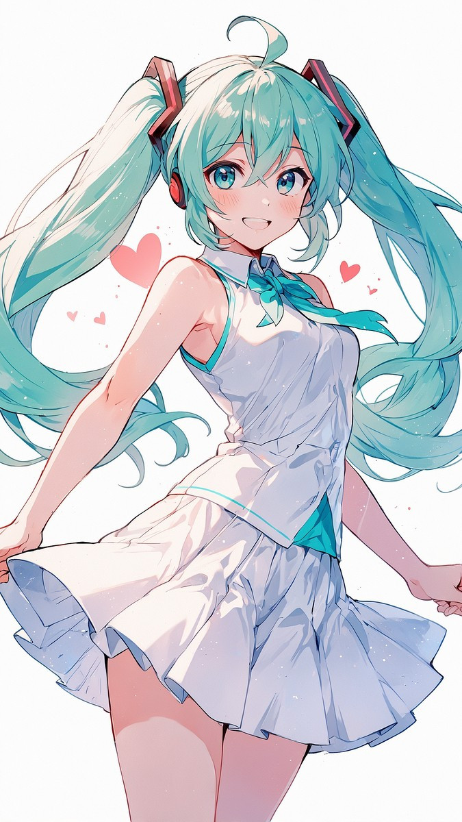 Hình nền Anime năng động với outfit thời trang