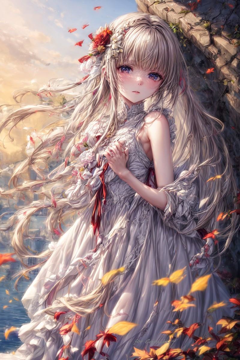 Hình nền anime quyến rũ