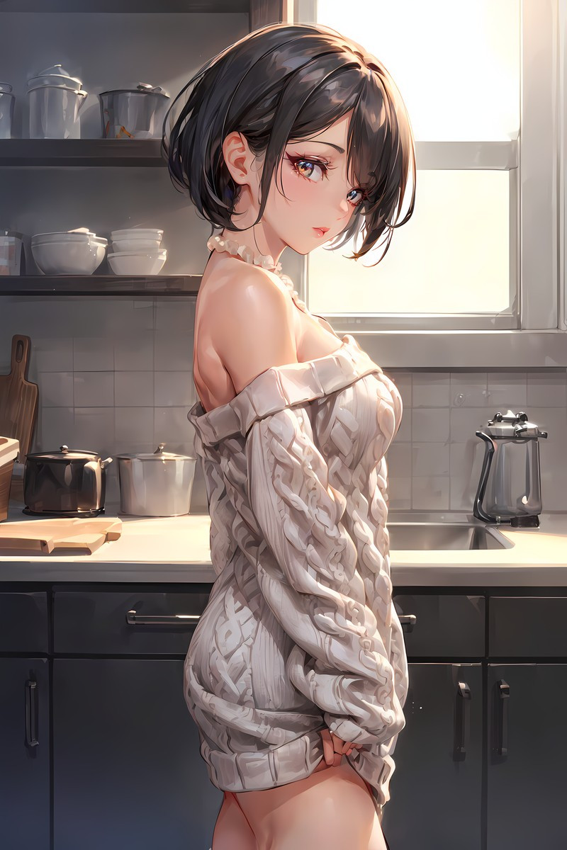 Một cô gái anime đẹp thu hút mọi ánh nhìn