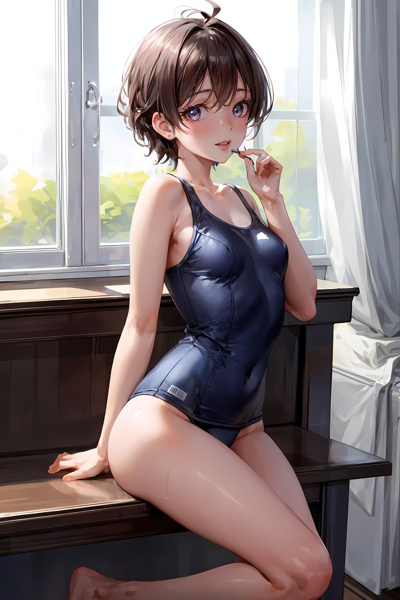 Một cô gái anime với nét đẹp quyến rũ độc đáo