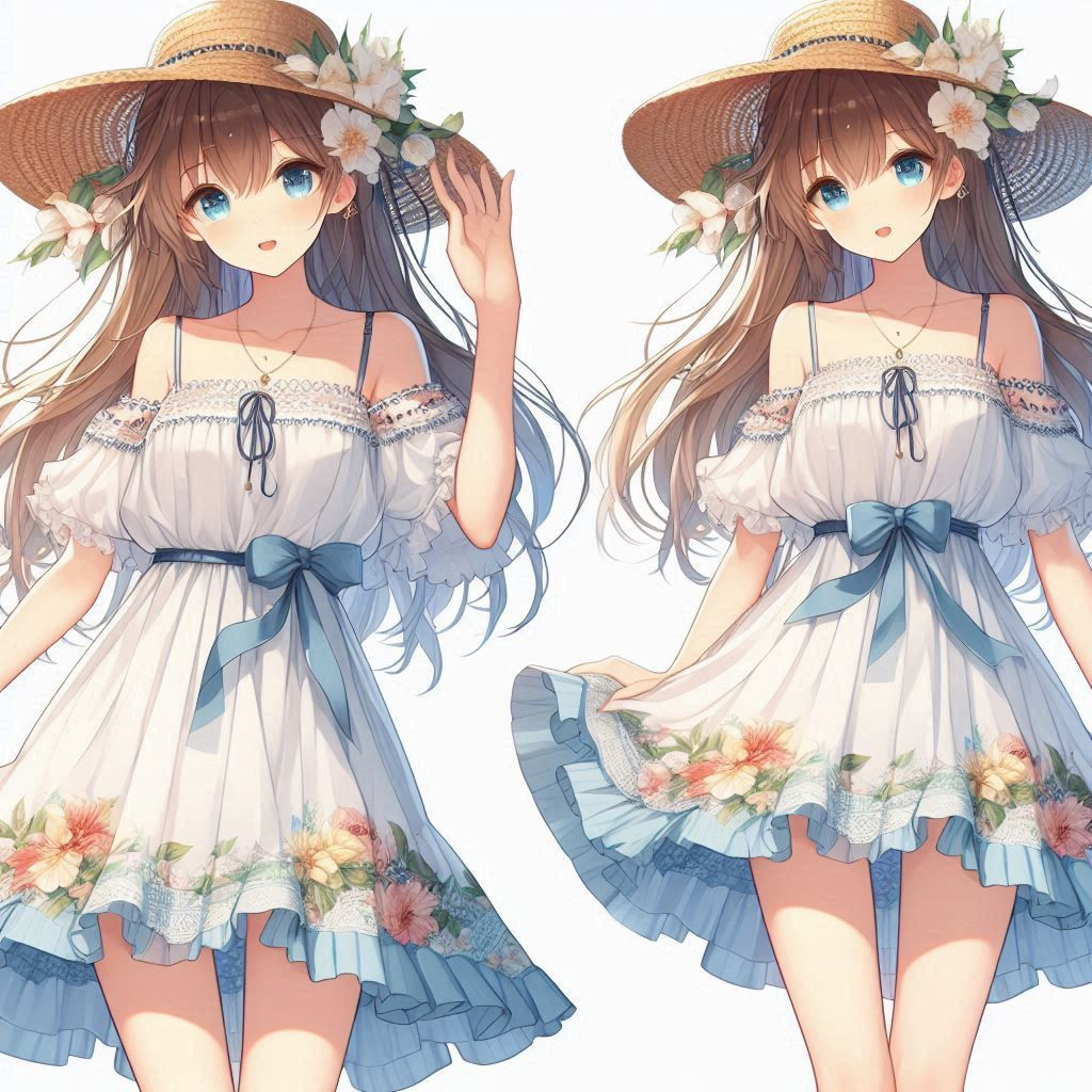 Mỹ nhân Anime với trang phục cổ trang đầy tính nghệ thuật