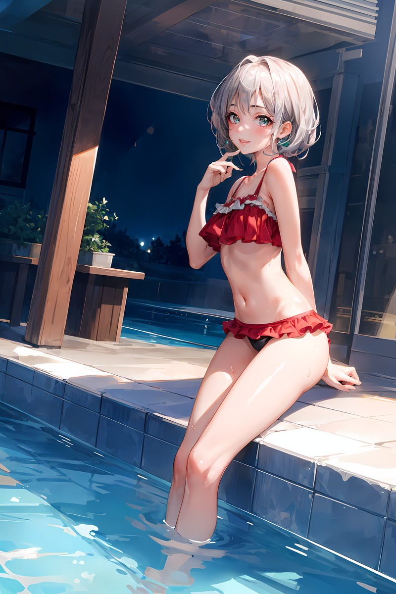 Mỹ nữ anime trong tạo hình sắc nét và hấp dẫn