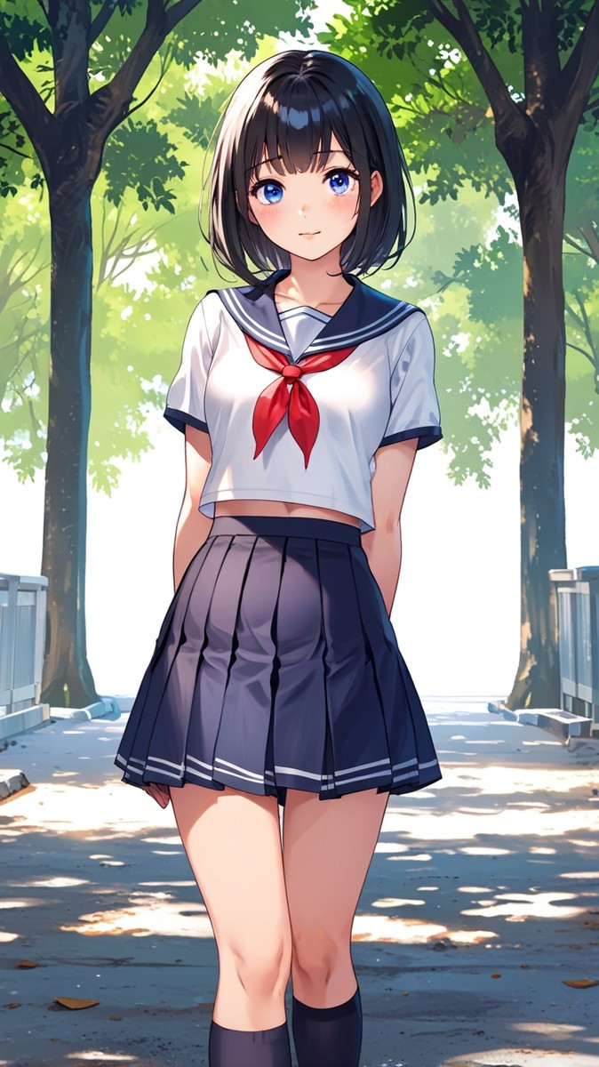 Nét đẹp dịu dàng của anime nữ sinh